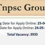 TNPSC Group 4  Apply Online – Notification 2025