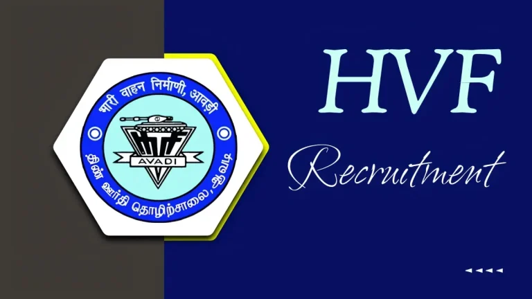HVF Avadi Recruitment Junior Technician Post